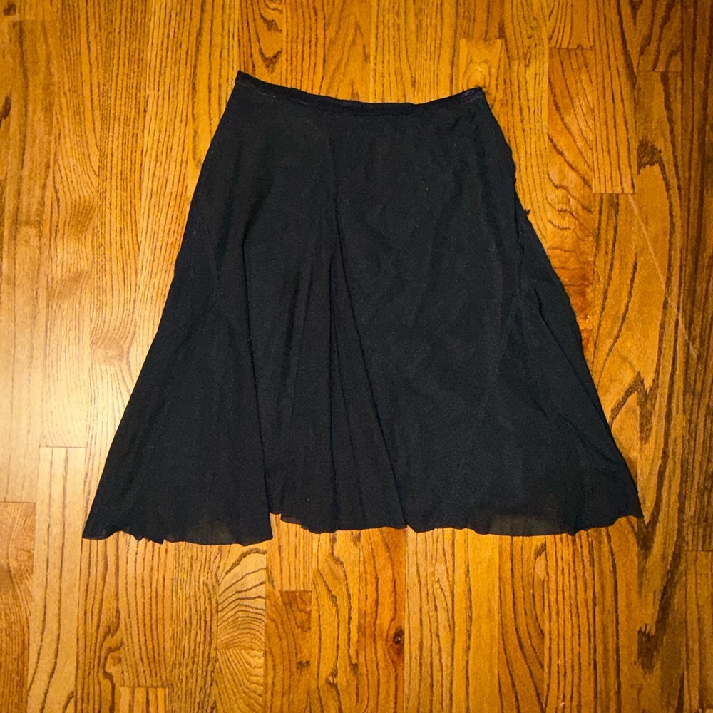 Xhilaration Black A-Line Skirt